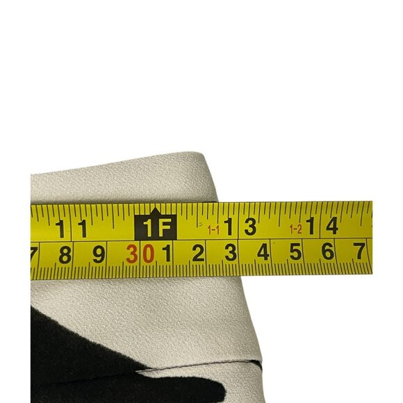 Zara Womens Pants XS Black Zebra Print Pleated Wide Leg Side Zip 8398/054 NWOT - Picture 11 of 13